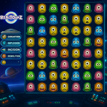 SpinBetter - Reactoonz Slot - Alien Cluster Pays